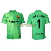 Original Fußballtrikot FC Barcelona Ter Stegen 1 Torwart Ausweichtrikot 2021-22 Für Herren